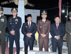Ketua DPRD Mura Rumiadi Ikuti Apel Ziarah Nasional dan Renungan Suci HUT Ke-81 RI di TMP Puruk Cahu